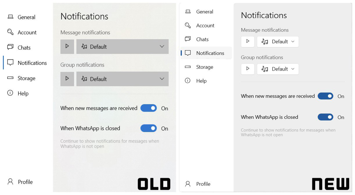 WhatsApp 桌面版正测试 Win11 风格流畅设计界面