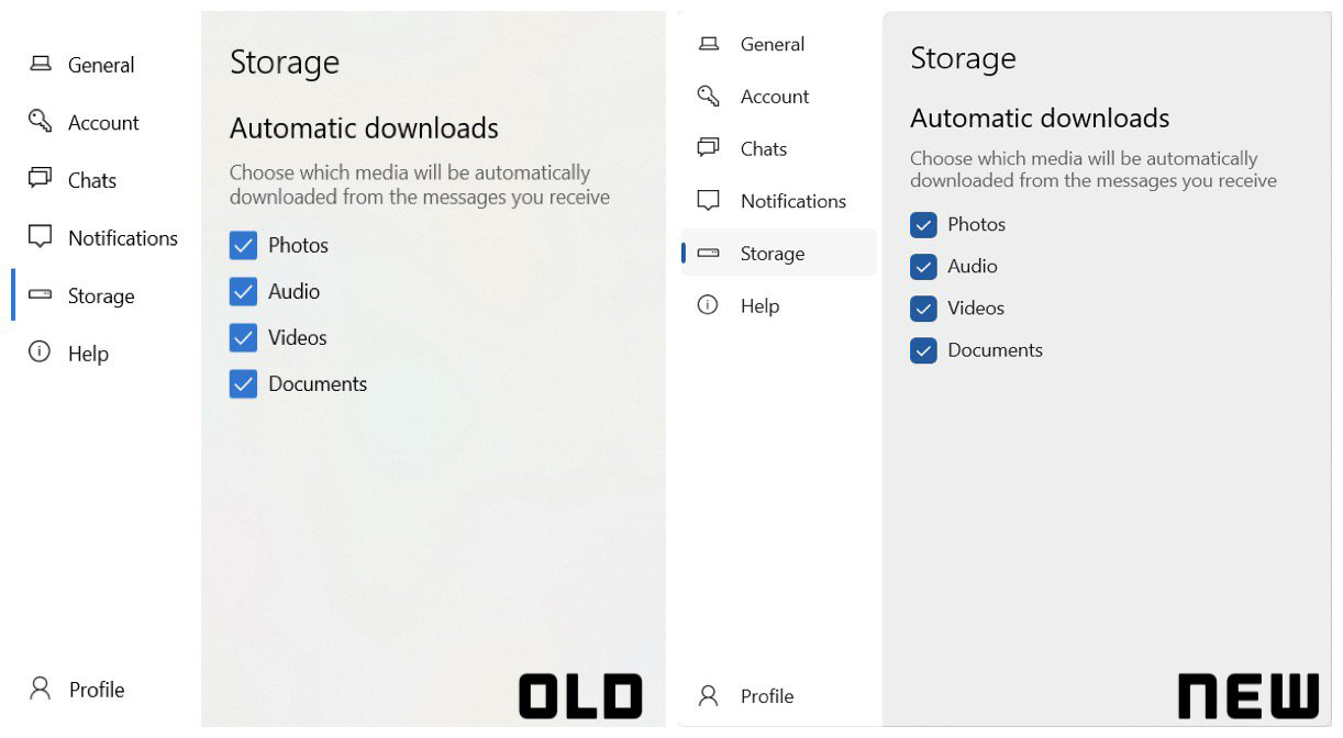 WhatsApp 桌面版正测试 Win11 风格流畅设计界面