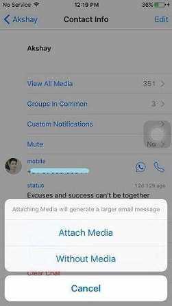 如何将WhatsApp聊天记录从iPhone转移到Android手机