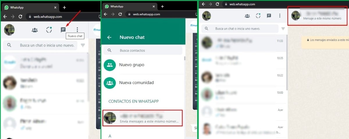 如何模糊 WhatsApp 网页上的图像？