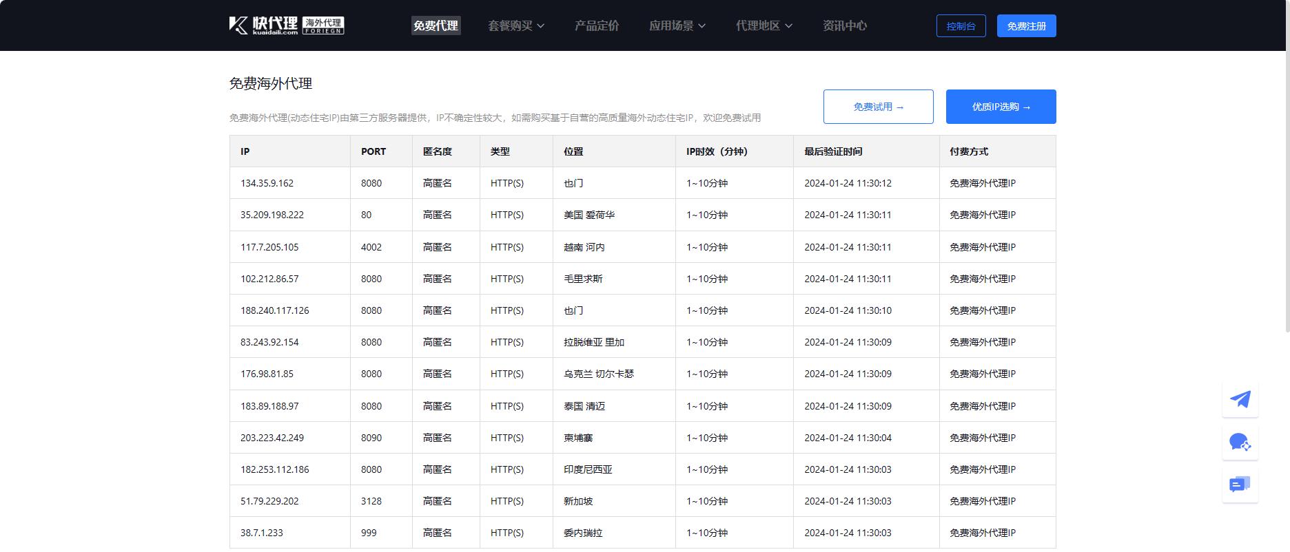 分币不花，K哥带你白嫖海外代理 ip！