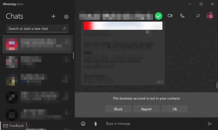 WhatsApp Win11/10 UWP 测试版新增支持纯净黑暗模式、表情符号工具