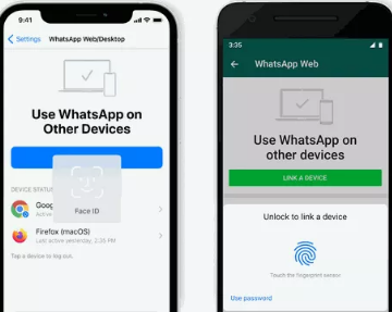 WhatsApp添加了生物特征认证以在桌面上登录