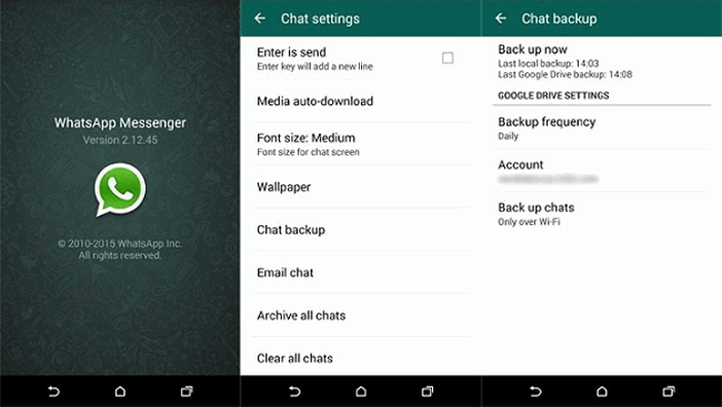 华为WhatsApp聊天恢复-恢复Android版WhatsApp