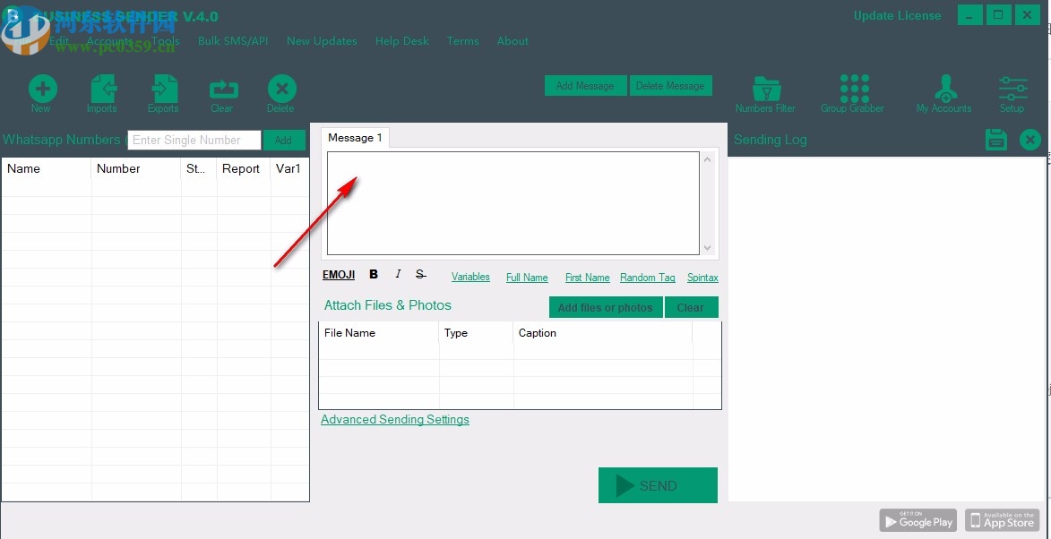 Bussiness Sender 4.0 破解版